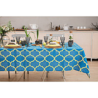 Скатерть "Доляна" Марокко Жёлтый 145х200 см, 100% хлопок, рогожка