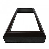 Цветники из металла на могилу