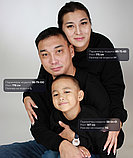 Свитшот Family Look Oversize черный, фото 3