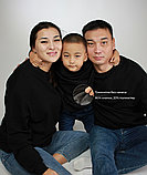 Свитшот Family Look Oversize черный, фото 2
