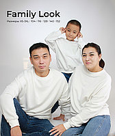 Свитшот Family Look Oversize белый
