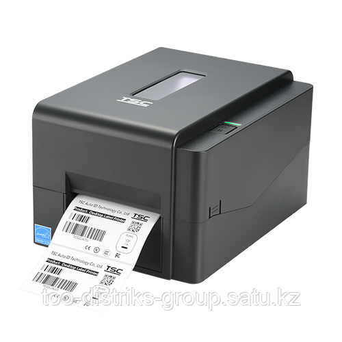 Принтер  TSC TE200, термотрансферная печать 4 д, 203 dpi, скорость печати  152,4 мм/с (6”), USB 2,0, Встроенны