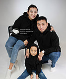 Худи Family Look Oversize черный, фото 2