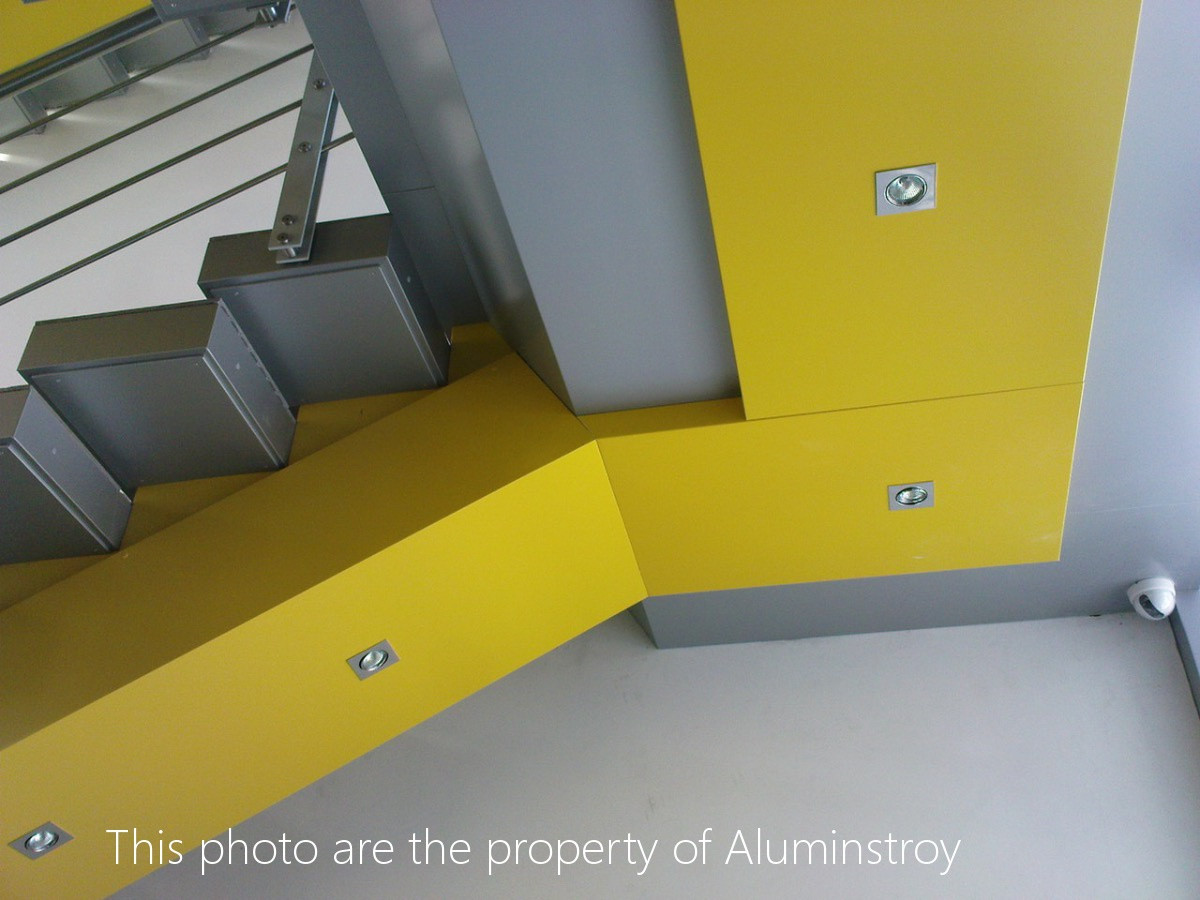Алюминиевая композитная панель цвета «Yellow G1023» - фото 3 - id-p111855634