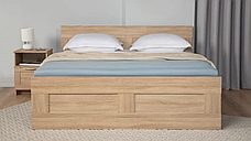 Двуспальная кровать Istra  Askona (О) 200*160, Дуб Сонома, фото 2