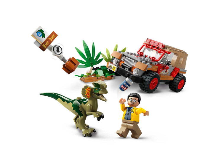 LEGO Jurassic World 76958 Засада Дилофозавра, конструктор ЛЕГО - фото 5 - id-p112811972