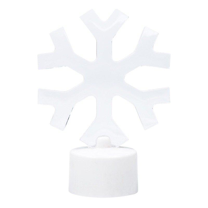 Фигура светодиодная на подставке Снежинка, RGB - фото 2 - id-p112787011