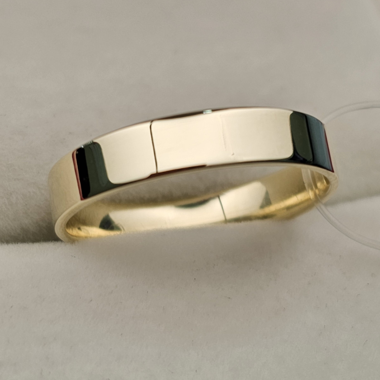 Обручальное кольцо 2,78гр, 585 проба, 17,5р/4мм - фото 7 - id-p112813272