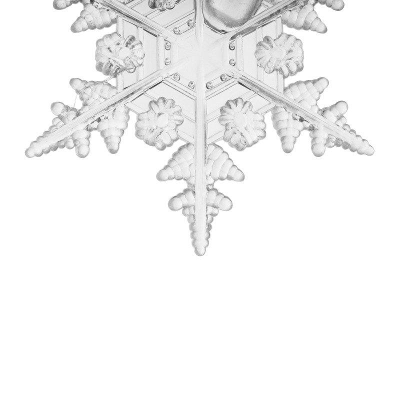 Фигурка подвесная Снежинка RGB 7x6 см - фото 3 - id-p112787023