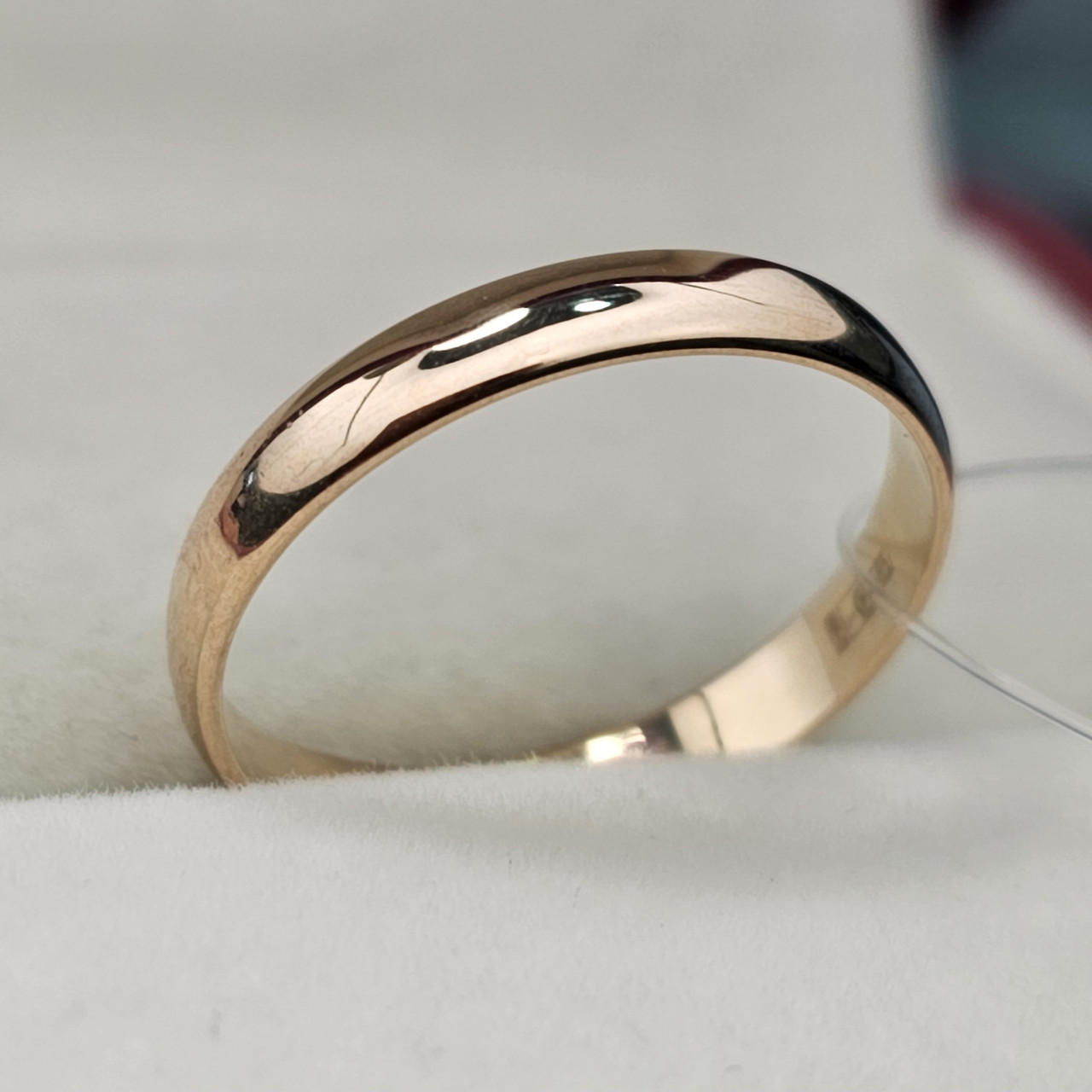 Обручальное кольцо 1,88гр, размер 21, к/з 585 проба 3мм - фото 9 - id-p112813331