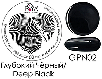 BOYA Гель краска без липкого слоя 02 (черная) BY-GPN-02 new