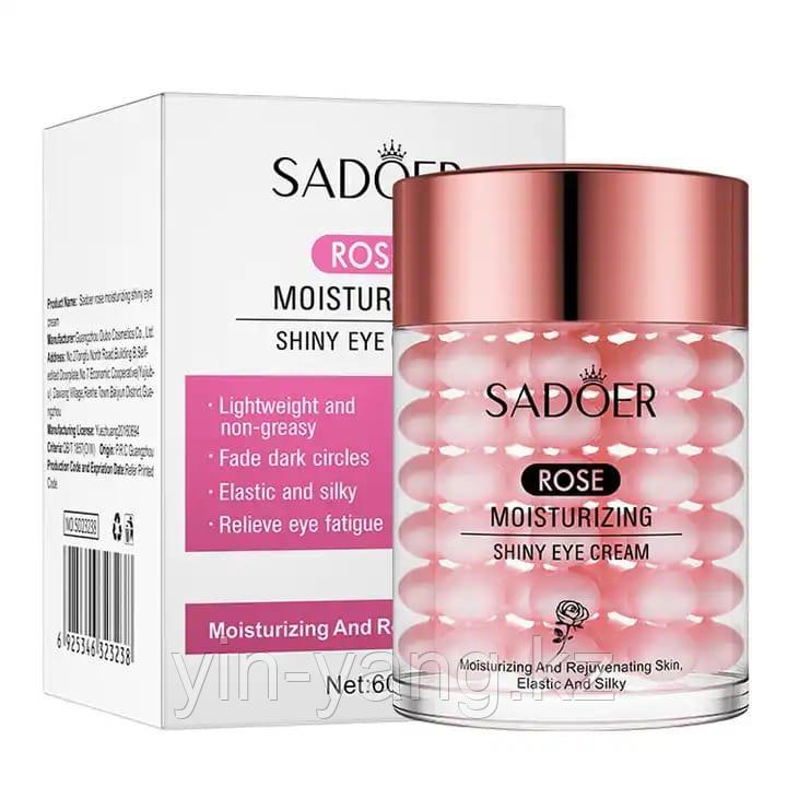 Лифтинг крем вокруг глаз с экстрактом розы "Sadoer Rose Moisturizing Shiny Eye Cream", 60 г - фото 1 - id-p112813233