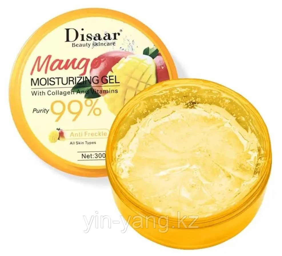 Гель для лица и тела Disaar "Mango Moisturising Gel 99%" с экстрактом манго, 300мл