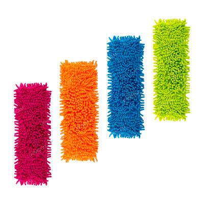 Насадка для швабры МОП 40 см из микрофибры, цвет в ассортименте - фото 1 - id-p112814051