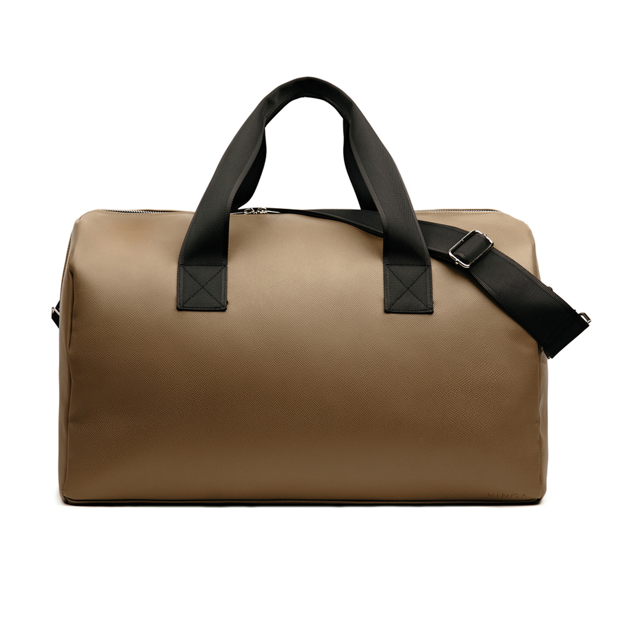 Дорожная сумка VINGA Bermond из переработанного полиуретана RCS, коричневый; , Длина 48,5 см., ширина 25 см., - фото 2 - id-p112814634