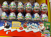 Kinder Surprise ЖАҢА ЖЫЛДЫҚ ойыншығы бар шоколадты жұмыртқа 20 гр/ Германия/