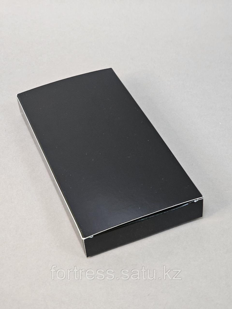 Коробка 18*9*2см с окном черная - фото 3 - id-p85178690