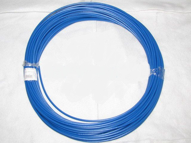 Трубка пневматическая LDPE 12*2мм синяя P=16atm - фото 1 - id-p105445376