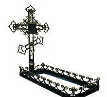 Крест на могилу №15