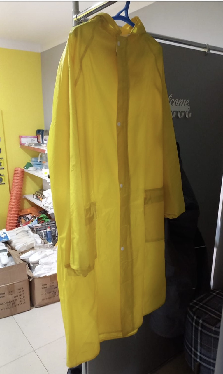 Дождевик желтый плотный GS