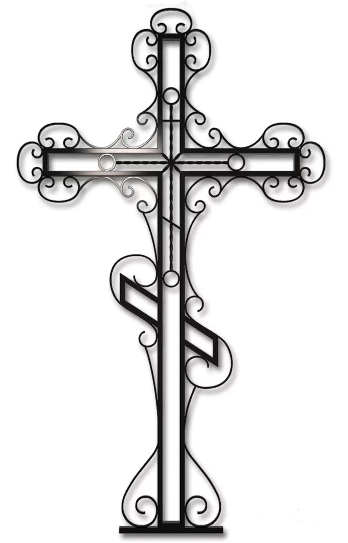 Крест на могилу №24