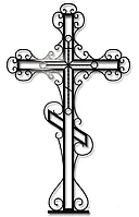 Крест на могилу №24