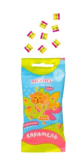 Леденцовая карамель МОМО флоупак 30 гр / Sweet Ness/