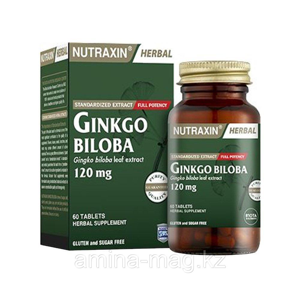 Гингко Билоба в таблетках Gingko Biloba Nutraxin