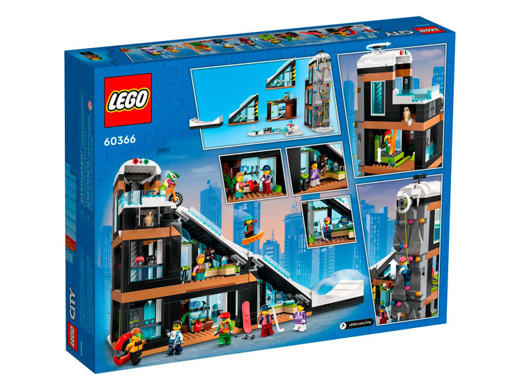 LEGO City 60366 Горнолыжный и альпинистский центр, конструктор ЛЕГО - фото 3 - id-p112819104