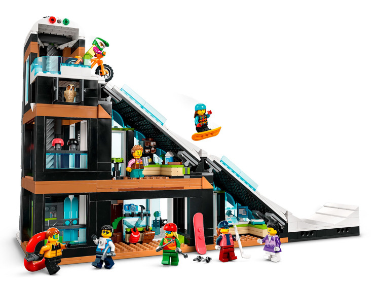 LEGO City 60366 Горнолыжный и альпинистский центр, конструктор ЛЕГО - фото 5 - id-p112819128