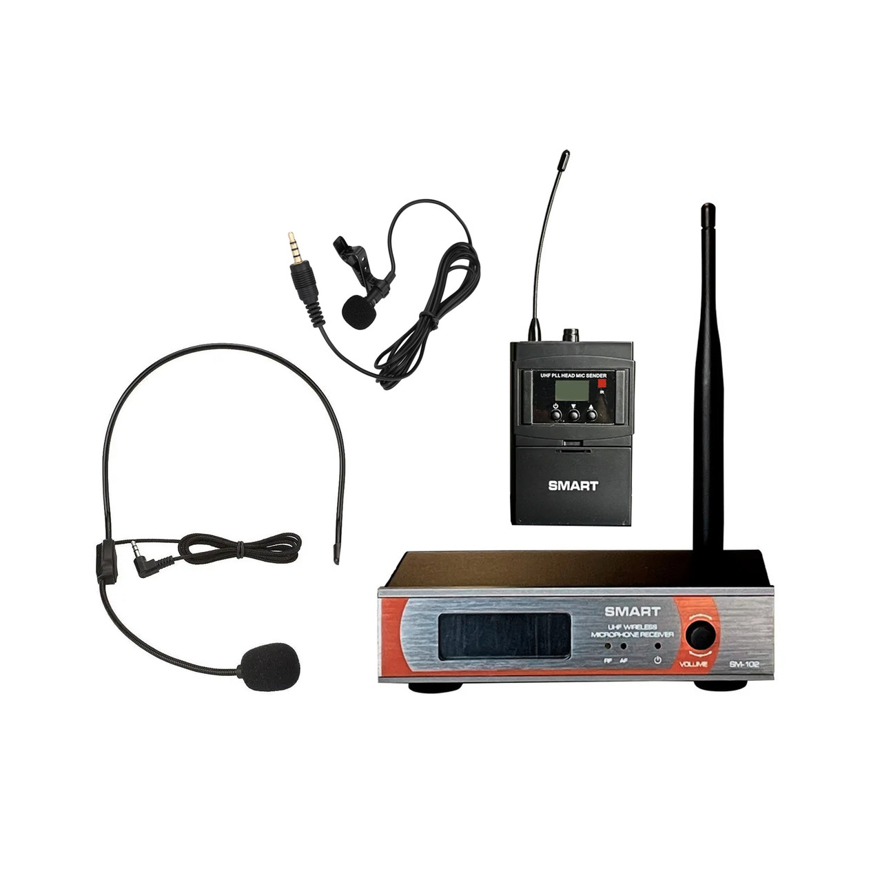 Двухканальная головная радиосистема, Smart SM-102H