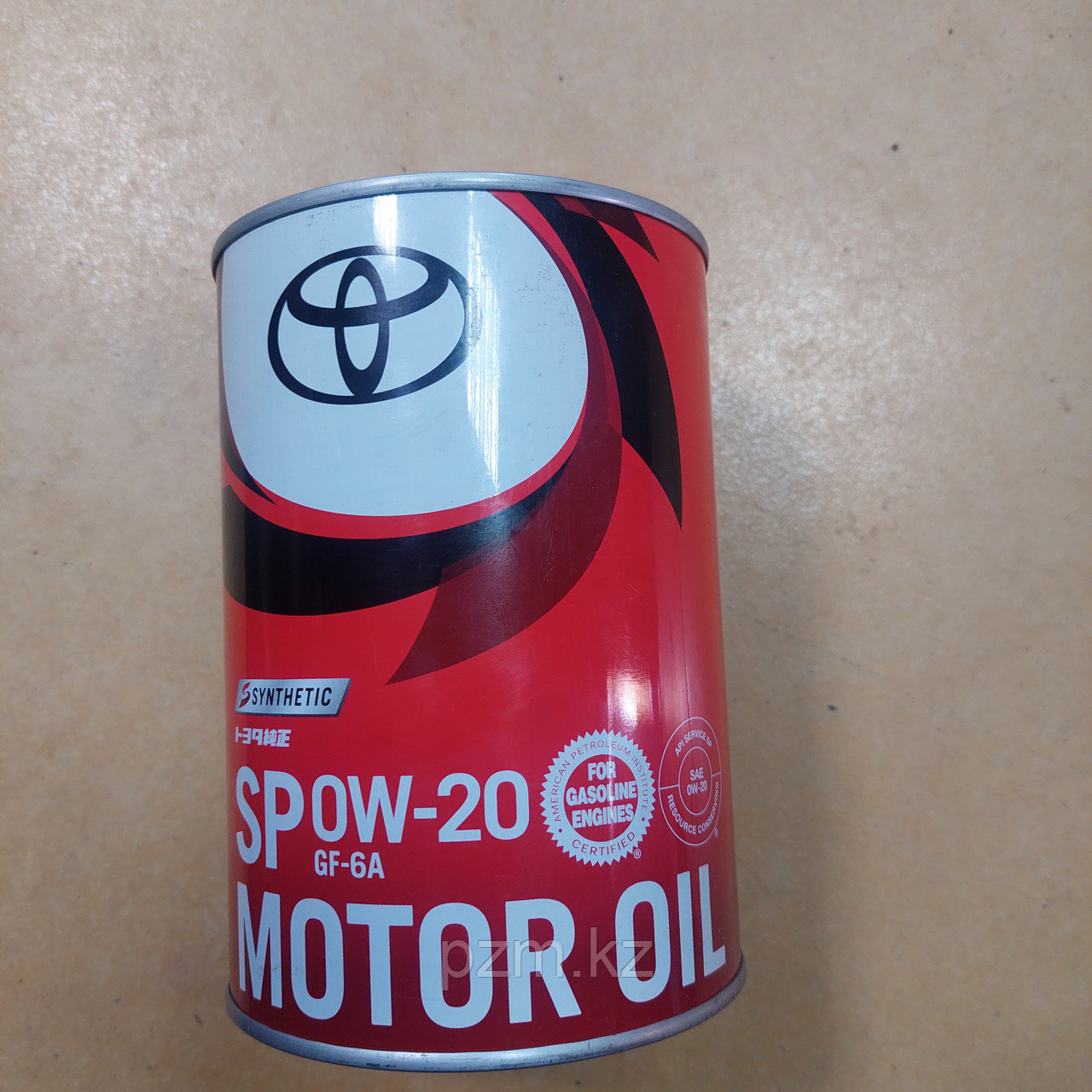 ОРИГИНАЛЬНОЕ МОТОРНОЕ МАСЛО 	TOYOTA	MOTOR OIL 0W20 SN  4L	08880-10505