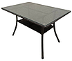 Садовый стол из ротанга Mobilis KSM10 серый, фото 2