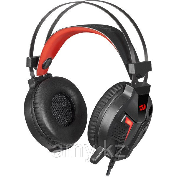 Наушники-гарнитура игровые Redragon Memecoleous красный + черный