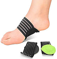 Стельки ортопедические с супинатором для коррекции плоскостопия, зеленые (4782-1)