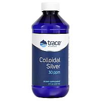 Бад Colloidal Silver 30 ppm, 237 ml, Trace minerals