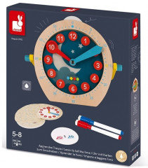 Развивающая игрушка Janod Учимся называть время