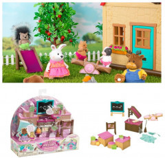Игровой набор Li'l Woodzeez Класс и игровая площадка