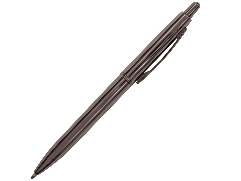 Ручка металлическая шариковая San Remo, вороненая сталь - фото 1 - id-p112825556