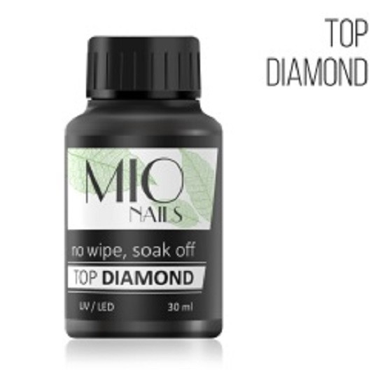 MIO Nails Топ без липкого слоя Top DIAMOND(с UV фильтром) 30мл - фото 1 - id-p106074630