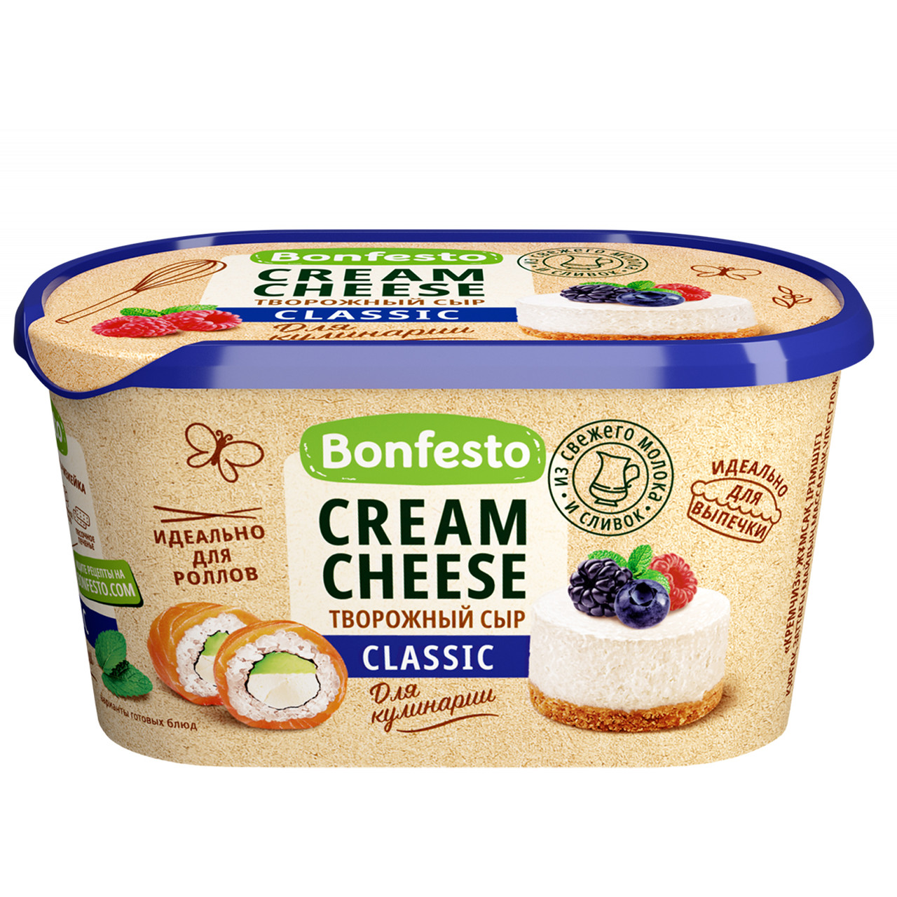 Сыр мягкий  Кремчиз Bonfesto 70% 400 гр