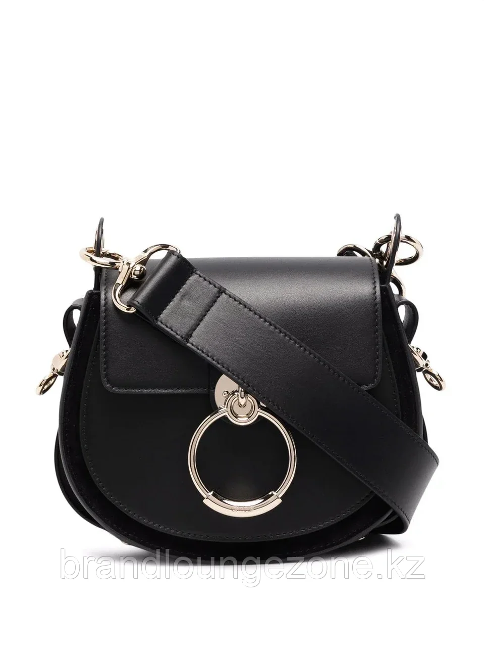 Женская сумка-тоут Chloé на плечо Tess с металлическим кольцом - фото 1 - id-p112828205