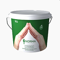 Протирающаяся акриловая краска для стен и потолков NORMA Stronga, 7 кг