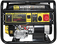 Huter DY11000LX-3 64/1/73 электр генераторы (9 кВТ, 380 В, қолмен/электрлік, 25 л резервуар)