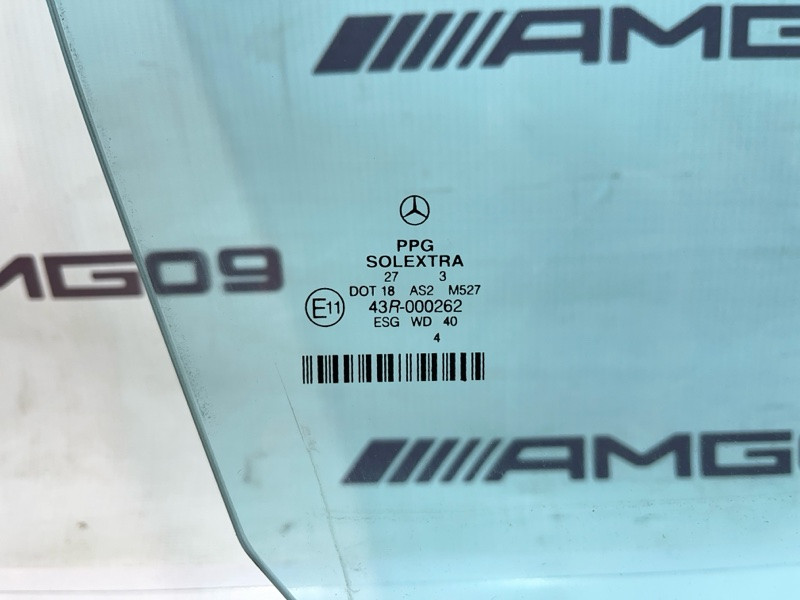Стекло двери Mercedes-Benz E-Class W211 M113.967 2003 перед. прав. (б/у) - фото 2 - id-p112845853