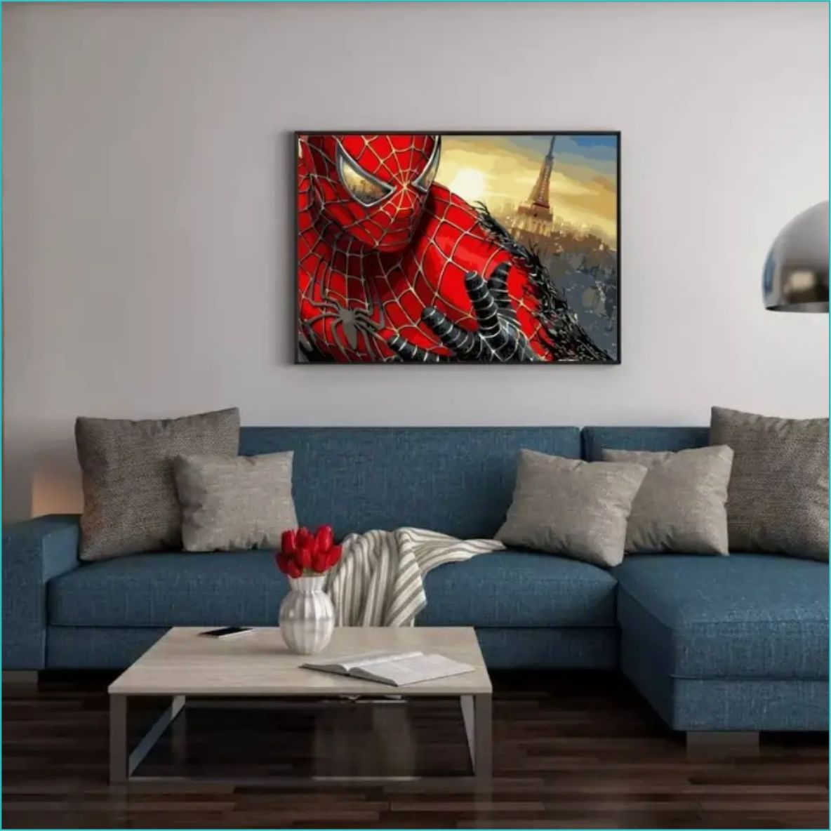 Картина по номерам "Человек паук 5" (Marvel) (40х50) - фото 5 - id-p112845894