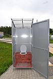 Дачный туалет Агросфера из поликарбоната Woggel, фото 3