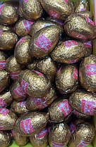 Яйца шоколадные  Favorina с ореховым кремом 1кг (на вес)