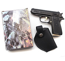 Зажигалка пистолет газовая Walther PPK, маленький