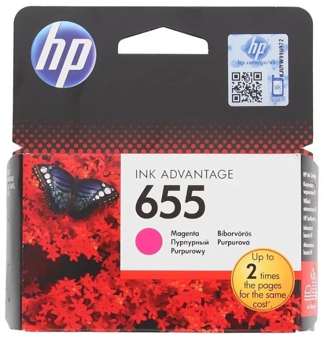 Картридж HP CZ111AE Magenta #655 DJ